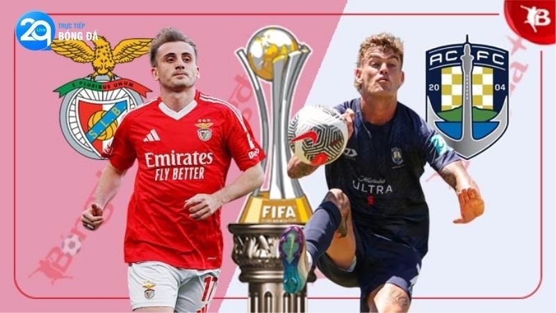 Thông tin lực lượng Benfica vs Auckland City mới nhất